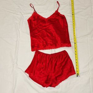 Victoria Secret | Red Cami & Short Sleepwear Set